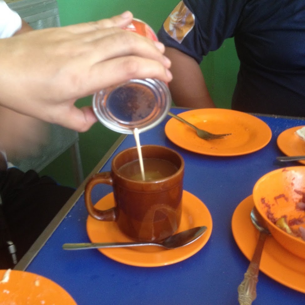 GL Cafe in Bacolod City Negros Occidental Philippines Coffee with condensed milk at GL Cafe