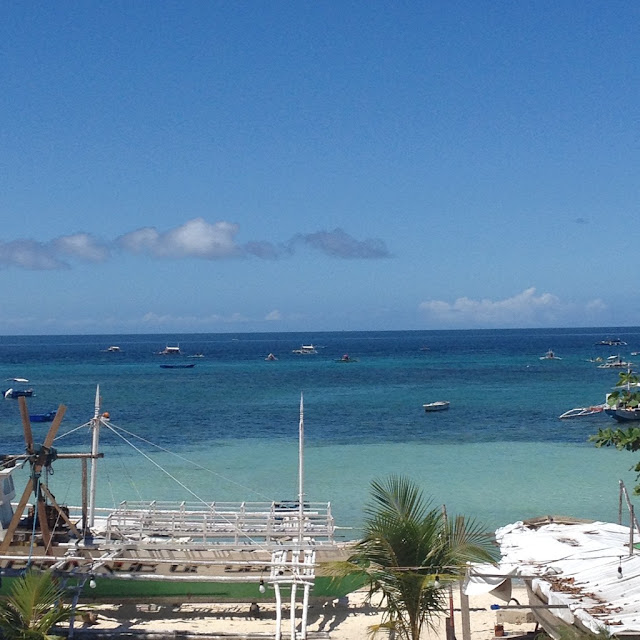 Around the Philippines in the 1st quarter of 2016 View from my room in Malapascua Island Daanbantayan Cebu Central Visayas Philippines