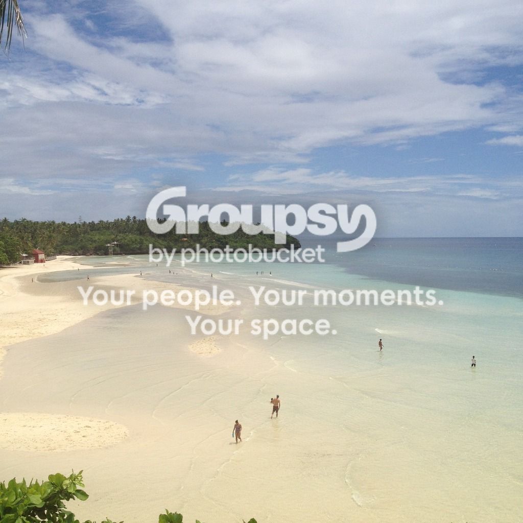 White Beach at Santiago Bay in San Francisco, Camotes Islands, Cebu, Philippines