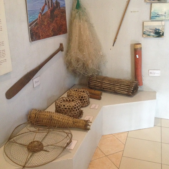 National Museum of the Philippines Bohol Branch in Tagbilaran City Display of fishing implements