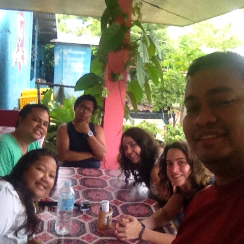 Ging-ging's Restaurant in Malapascua Island Daanbantayan Cebu Philippines Waiting for our food at Ging-ging's Restaurant in Malapascua Island Daanbantayan Cebu Philippines