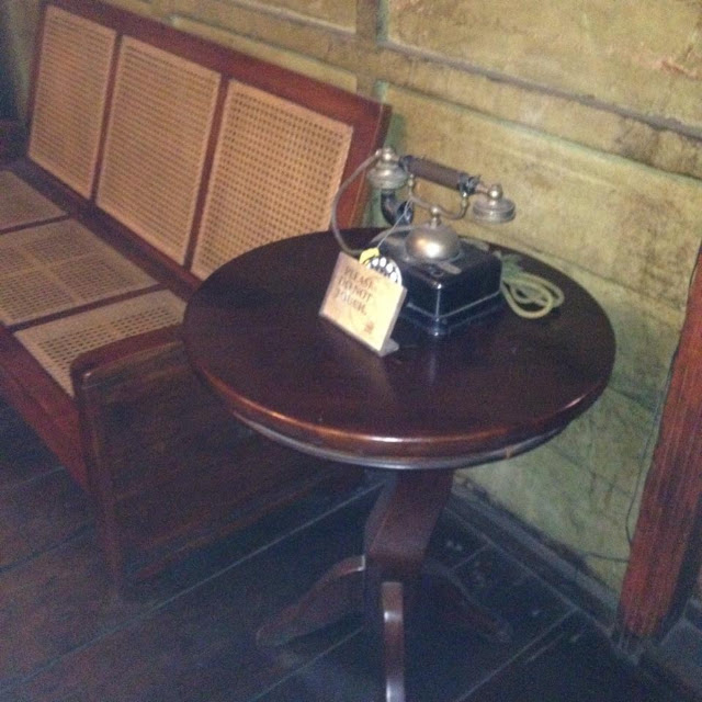 Museo Parian sa Sugbu at the Jesuit House of 1730 in Cebu City Philippines Old telephone at the Jesuit House of 1730