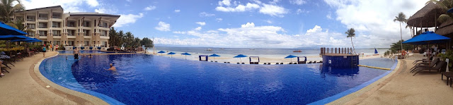 Doljo Beach Panglao Island Bohol Central Visayas Philippines Bellevue Resort poolside view of Doljo Beach Panglao Island Bohol Central Visayas Philippines