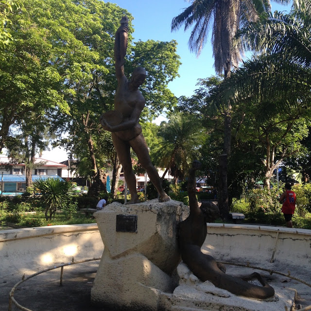 Bacolod City Plaza in Negros Occidental Philippines Fountain at Bacolod City Plaza