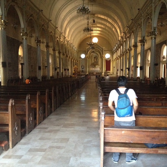 San Sebastian Cathedral in Bacolod City Negros Occidental Philippines Interior of the San Sebastian Cathedral