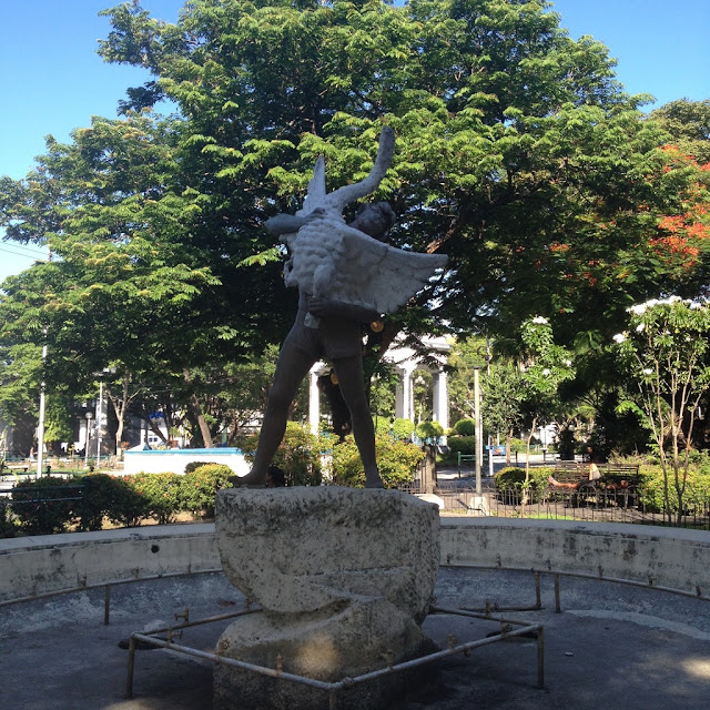 Bacolod City Plaza in Negros Occidental Philippines Fountain at Bacolod City Plaza