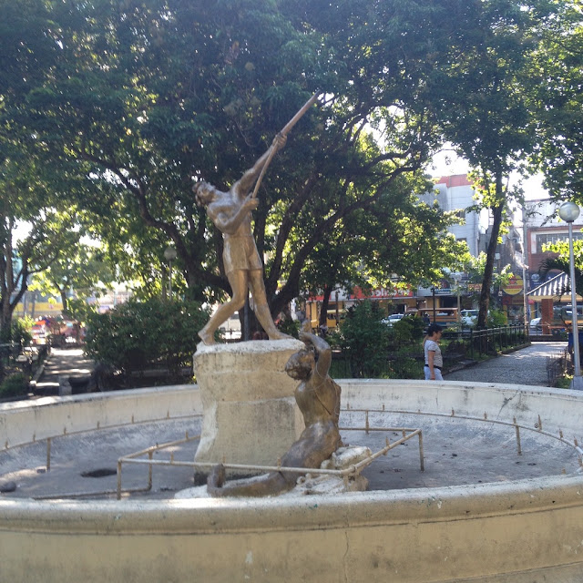 Bacolod City Plaza in Negros Occidental Philippines Fountain at Bacolod City Plaza