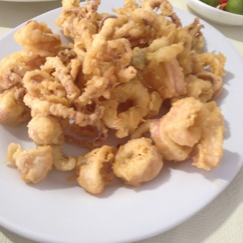 Nening's Tulahan at Old Palapala in Bacolod City Negros Occidental Philippines Calamari at Old Palapala