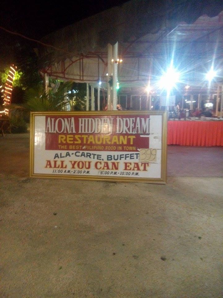 Alona Hidden Dream buffet restaurant in Panglao Island Bohol Central Visayas Philippines Alona Hidden Dream buffet restaurant in Panglao Island Bohol Central Visayas Philippines