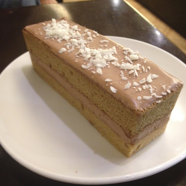 Fujinoya Japanese Bistro in Cebu City Philippines Mocha shortcake at Fujinoya Japanese Bistro in Cebu City Philippines